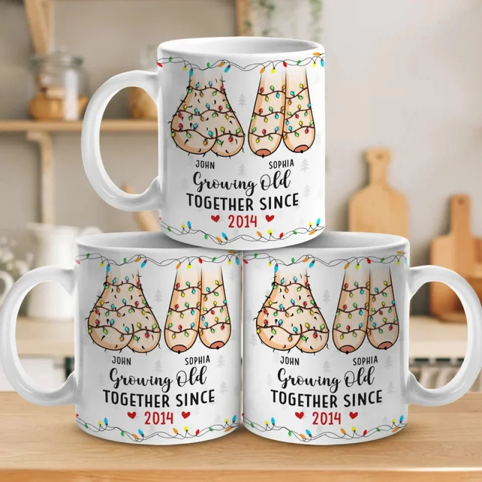 Our Love Is A Beautiful Blend Of Sweetness - Couple Personalized Custom Mug - Gift For Husband Wife, Anniversary 4 Our Love Is A Beautiful Blend Of Sweetness - Couple Personalized Custom Mug - Gift For Husband Wife, Anniversary - Image 4