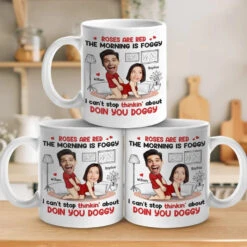Custom Photo We're Not Just Naughty, We're Hilarious Too - Couple Personalized Custom Mug - Gift For Husband Wife, Anniversary -Pawfect House Store 675abfaeaaead