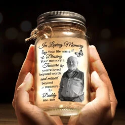 Custom Photo Loved Deeply, Missed Dearly - Memorial Personalized Custom Mason Jar Light - Sympathy Gift For Family Members 10 Custom Photo Loved Deeply, Missed Dearly - Memorial Personalized Custom Mason Jar Light - Sympathy Gift For Family Members -Pawfect House Store 675b7f4569aeb