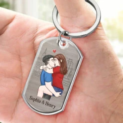 I Appreciate You, I Believe In You - Couple Personalized Custom Keychain - Christmas Gift For Husband Wife, Anniversary -Pawfect House Store 675bad6f2d67c