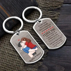 I Appreciate You, I Believe In You - Couple Personalized Custom Keychain - Christmas Gift For Husband Wife, Anniversary -Pawfect House Store 675bad75a3915