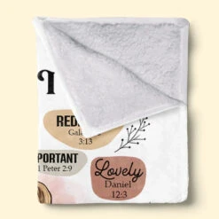 God Says You Are Self-Love Affirmations - Friend Personalized Custom Blanket - Gift For Best Friends, Family Members, Coworkers, Yourself 12 God Says You Are Self-Love Affirmations - Friend Personalized Custom Blanket - Gift For Best Friends, Family Members, Coworkers, Yourself -Pawfect House Store 675bd7bf6713c