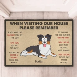 Dogs Make The Best Housemates - Dog Personalized Custom Home Decor Decorative Mat - House Warming Gift For Pet Owners, Pet Lovers 9 Dogs Make The Best Housemates - Dog Personalized Custom Home Decor Decorative Mat - House Warming Gift For Pet Owners, Pet Lovers -Pawfect House Store 675be72689849