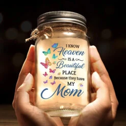 In Our Hearts, They Live Forever - Memorial Personalized Custom Mason Jar Light - Sympathy Gift For Family Members -Pawfect House Store 675cde9517adc