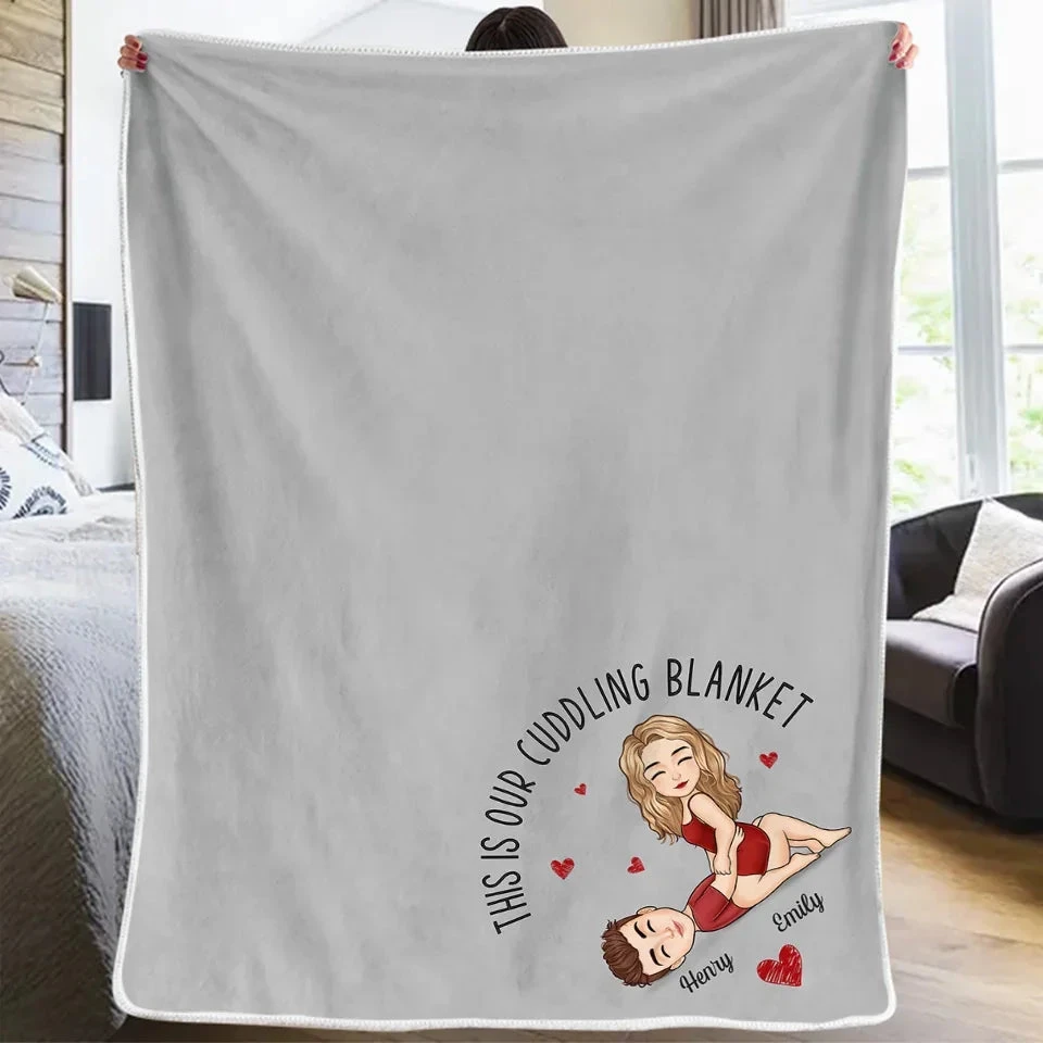 You Are My Favorite Thing To Do - Couple Personalized Custom Blanket - Gift For Husband Wife, Anniversary 5 You Are My Favorite Thing To Do - Couple Personalized Custom Blanket - Gift For Husband Wife, Anniversary - Image 5