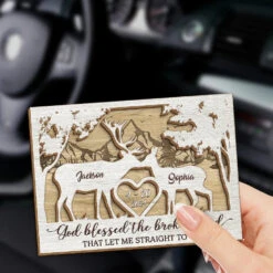 With You, Every Path Feels Like A Forest Of Love - Couple Personalized Custom Car Visor Clip - Gift For Husband Wife, Anniversary 6 With You, Every Path Feels Like A Forest Of Love - Couple Personalized Custom Car Visor Clip - Gift For Husband Wife, Anniversary -Pawfect House Store 6760c43ca2785