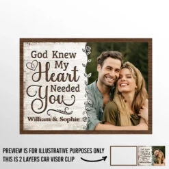 Custom Photo With You, I Am Whole - Couple Personalized Custom Car Visor Clip - Gift For Husband Wife, Anniversary 5 Custom Photo With You, I Am Whole - Couple Personalized Custom Car Visor Clip - Gift For Husband Wife, Anniversary -Pawfect House Store 6761398e5c735