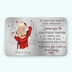 My Partner In Wine - Couple Personalized Custom Aluminum Wallet Card - Gift For Husband Wife, Anniversary 5 My Partner In Wine - Couple Personalized Custom Aluminum Wallet Card - Gift For Husband Wife, Anniversary -Pawfect House Store 67613a7c4c9fa