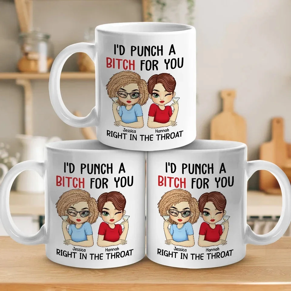 In The Sweetness Of Friendship Let There Be Laughter - Bestie Personalized Custom Mug - Gift For Best Friends, BFF, Sisters 4 In The Sweetness Of Friendship Let There Be Laughter - Bestie Personalized Custom Mug - Gift For Best Friends, BFF, Sisters - Image 4