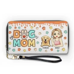 Life Is Better With A Loyal Companion - Dog & Cat Personalized Custom 3D Inflated Effect Printed Leather Long Wallet - Gift For Pet Owners, Pet Lovers