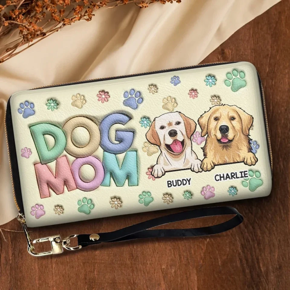 Paws And Love Make Everything Better - Dog & Cat Personalized Custom 3D Inflated Effect Printed Leather Long Wallet - Gift For Pet Owners, Pet Lovers 3 Paws And Love Make Everything Better - Dog & Cat Personalized Custom 3D Inflated Effect Printed Leather Long Wallet - Gift For Pet Owners, Pet Lovers - Image 3