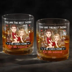 Forever Is Better With You - Couple Personalized Custom Whiskey Glass - Gift For Husband Wife, Anniversary -Pawfect House Store 67627922937d9