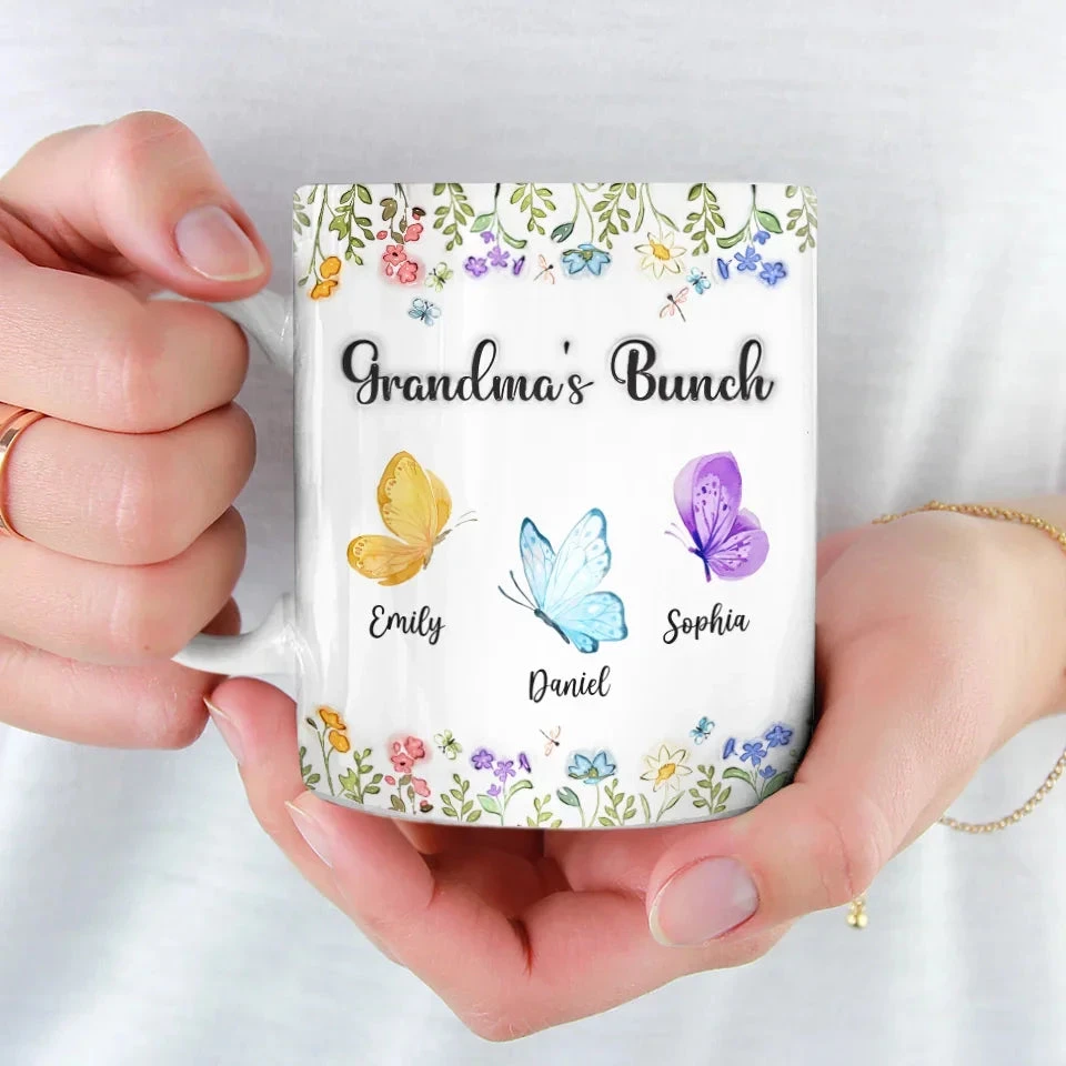 Your Love Is The Thread That Ties Our Family Together - Family Personalized Custom 3D Inflated Effect Printed Mug - Gift For Mom, Grandma 3 Your Love Is The Thread That Ties Our Family Together - Family Personalized Custom 3D Inflated Effect Printed Mug - Gift For Mom, Grandma - Image 3
