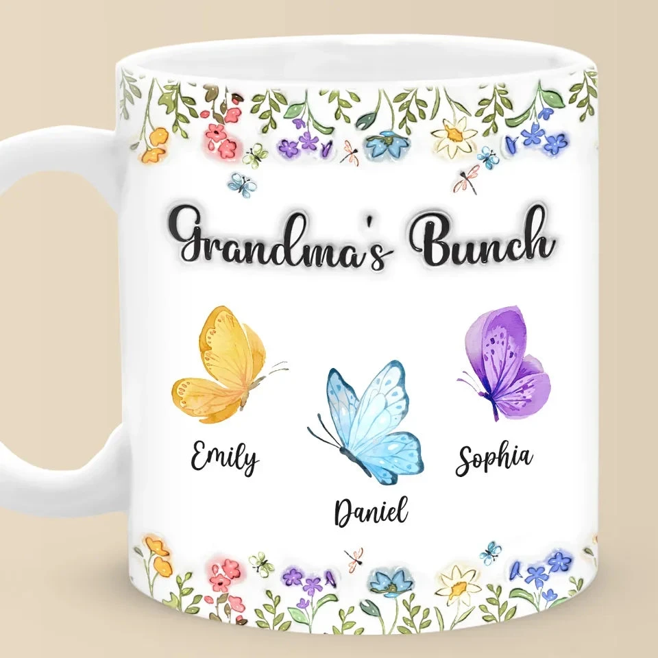 Your Love Is The Thread That Ties Our Family Together - Family Personalized Custom 3D Inflated Effect Printed Mug - Gift For Mom, Grandma 1 Your Love Is The Thread That Ties Our Family Together - Family Personalized Custom 3D Inflated Effect Printed Mug - Gift For Mom, Grandma