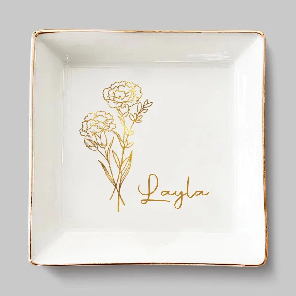 A Best Friend Is A Treasure Chest Of Memories And Laughter - Bestie Personalized Custom Jewelry Dish - Wedding Gift, Bridesmaid Gift For Best Friends, BFF, Sisters 2 A Best Friend Is A Treasure Chest Of Memories And Laughter - Bestie Personalized Custom Jewelry Dish - Wedding Gift, Bridesmaid Gift For Best Friends, BFF, Sisters - Image 2