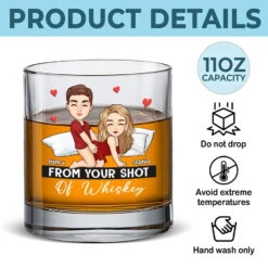I Love Your Face Even When It's Behind My Back - Couple Personalized Custom Whiskey Glass - Gift For Husband Wife, Anniversary 9 I Love Your Face Even When It's Behind My Back - Couple Personalized Custom Whiskey Glass - Gift For Husband Wife, Anniversary -Pawfect House Store 6763e70e4d265