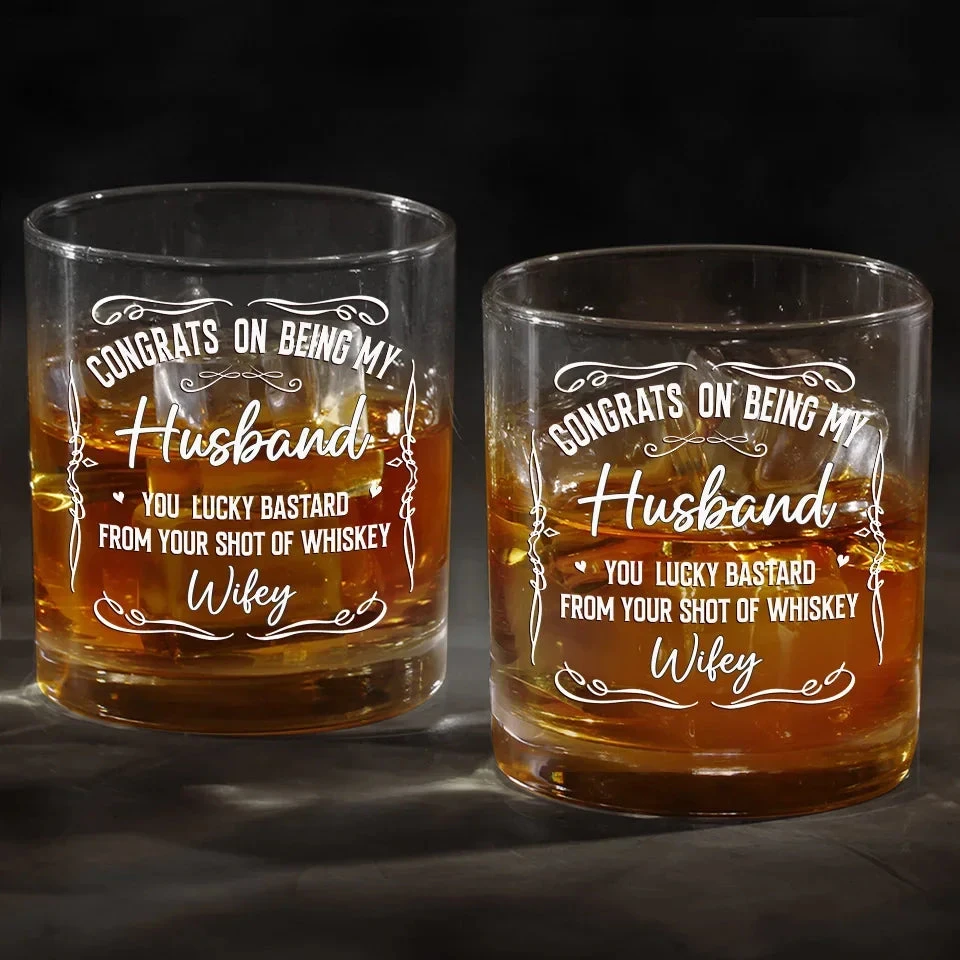 My Love Is Always Yours - Couple Personalized Custom Whiskey Glass - Gift For Husband Wife, Anniversary 4 My Love Is Always Yours - Couple Personalized Custom Whiskey Glass - Gift For Husband Wife, Anniversary - Image 4