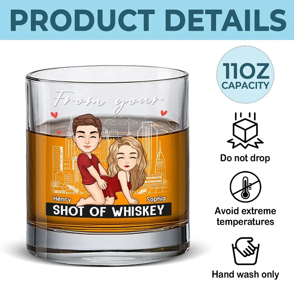 I Promise To Always Be By Your Side - Couple Personalized Custom Whiskey Glass - Gift For Husband Wife, Anniversary 5 I Promise To Always Be By Your Side - Couple Personalized Custom Whiskey Glass - Gift For Husband Wife, Anniversary - Image 5