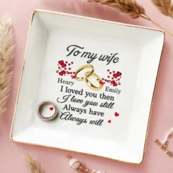 Another Year, Another Great Reason To Celebrate - Couple Personalized Custom Jewelry Dish - Gift For Husband Wife, Anniversary 7 Another Year, Another Great Reason To Celebrate - Couple Personalized Custom Jewelry Dish - Gift For Husband Wife, Anniversary -Pawfect House Store 6763f88a37d54