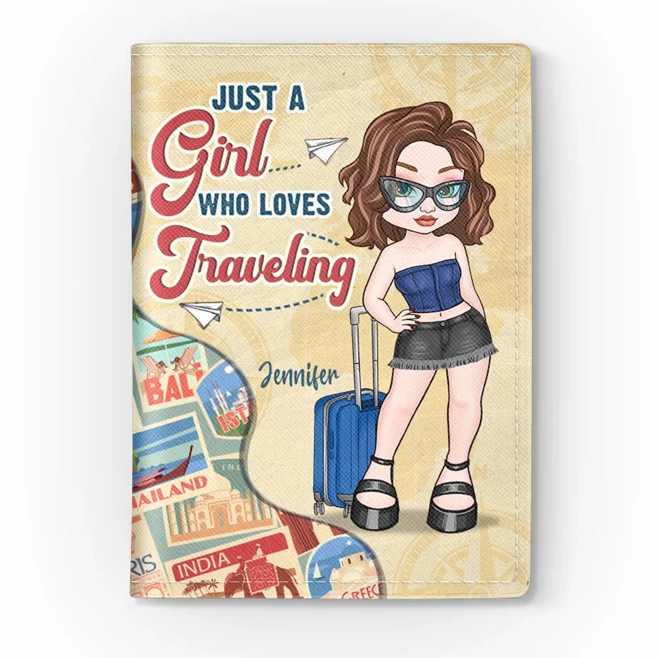 Adventure Awaits - Travel Personalized Custom Passport Cover, Passport Holder - Holiday Vacation Gift, Gift For Adventure Travel Lovers 3 Adventure Awaits - Travel Personalized Custom Passport Cover, Passport Holder - Holiday Vacation Gift, Gift For Adventure Travel Lovers - Image 3