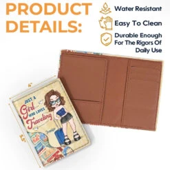 Adventure Awaits - Travel Personalized Custom Passport Cover, Passport Holder - Holiday Vacation Gift, Gift For Adventure Travel Lovers 8 Adventure Awaits - Travel Personalized Custom Passport Cover, Passport Holder - Holiday Vacation Gift, Gift For Adventure Travel Lovers -Pawfect House Store 6764dcb451d46