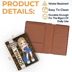 Wander Far, Live Fully - Travel Personalized Custom Passport Cover, Passport Holder - Holiday Vacation Gift, Gift For Adventure Travel Lovers 8 Wander Far, Live Fully - Travel Personalized Custom Passport Cover, Passport Holder - Holiday Vacation Gift, Gift For Adventure Travel Lovers -Pawfect House Store 676546d4a324b