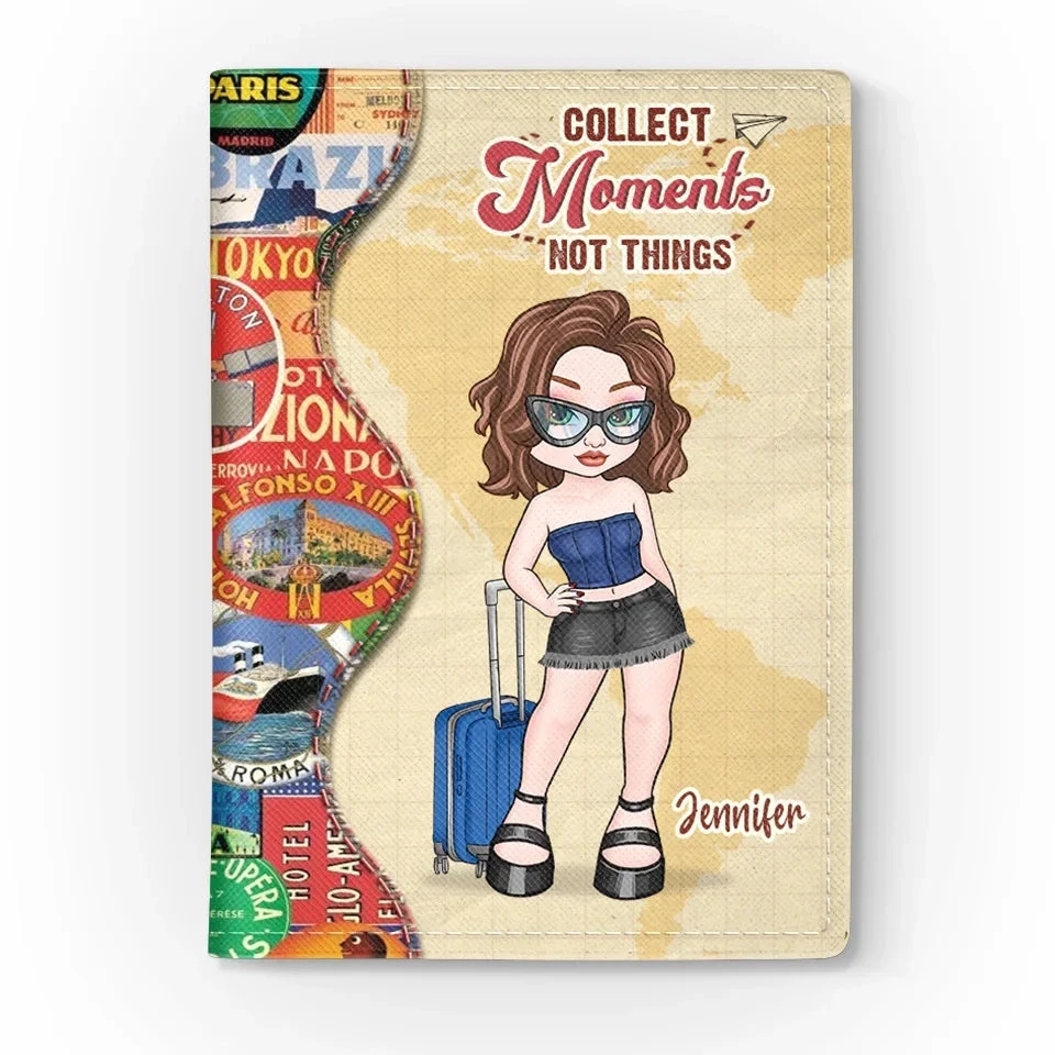 Every Mile Brings A New Story - Travel Personalized Custom Passport Cover, Passport Holder - Holiday Vacation Gift, Gift For Adventure Travel Lovers 3 Every Mile Brings A New Story - Travel Personalized Custom Passport Cover, Passport Holder - Holiday Vacation Gift, Gift For Adventure Travel Lovers - Image 3