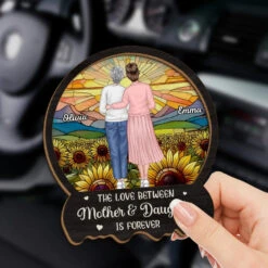 She’s My Heart, My Soul, My Everything - Family Personalized Custom Car Visor Clip - Gift For Mom, Daughter -Pawfect House Store 6768c20fbee1d