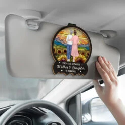 She’s My Heart, My Soul, My Everything - Family Personalized Custom Car Visor Clip - Gift For Mom, Daughter -Pawfect House Store 6768c214f22d6