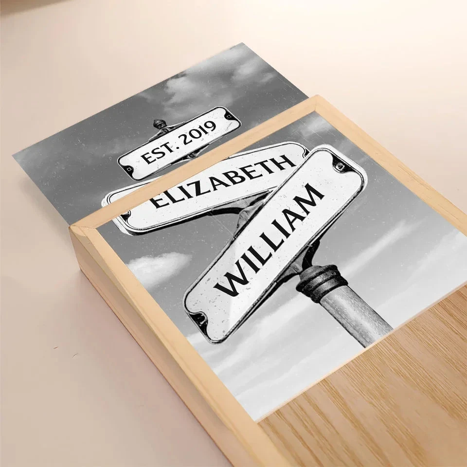 You Are My Today And All Of My Tomorrows - Couple Personalized Custom Frame Light Box - Gift For Husband Wife, Anniversary 4 You Are My Today And All Of My Tomorrows - Couple Personalized Custom Frame Light Box - Gift For Husband Wife, Anniversary - Image 4