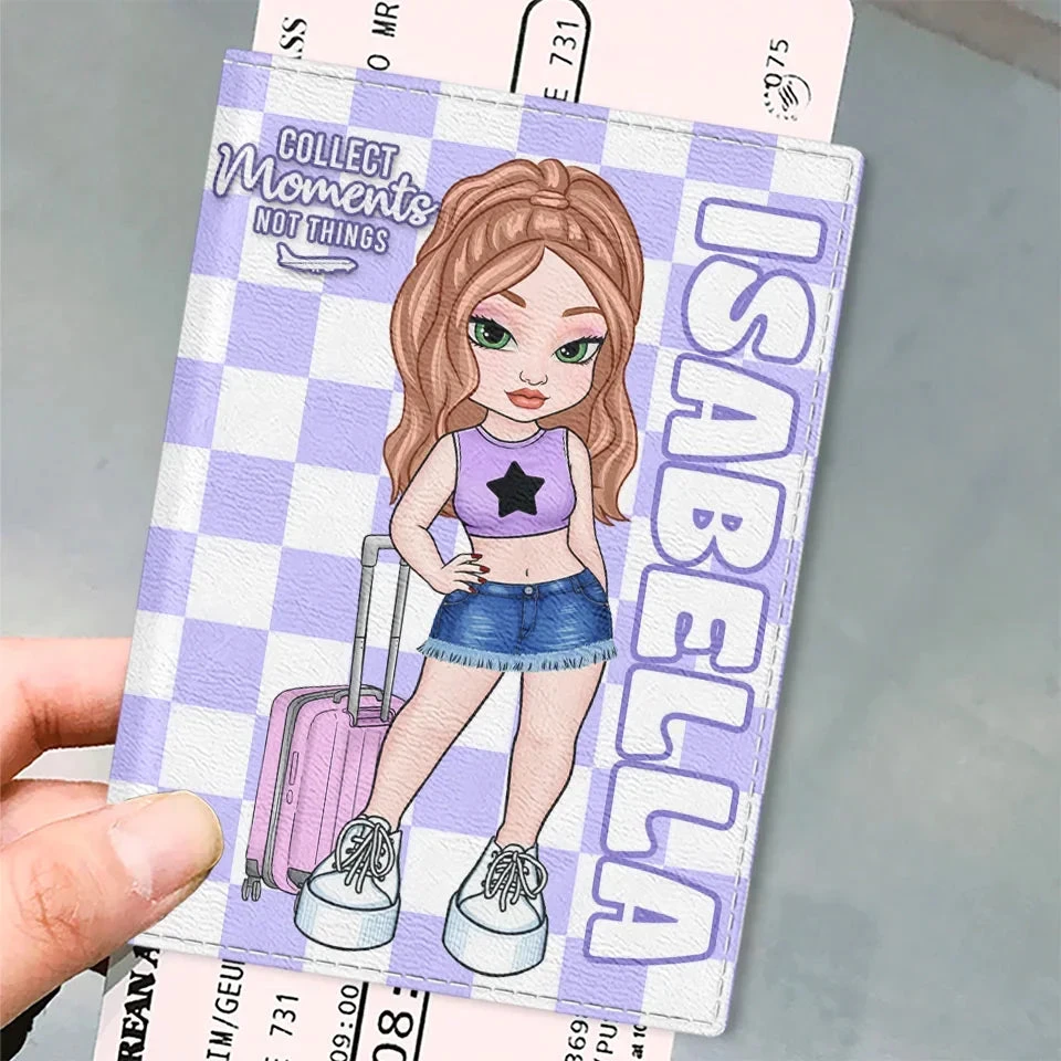 Live Your Best Travel Life - Travel Personalized Custom Passport Cover, Passport Holder - Holiday Vacation Gift, Gift For Adventure Travel Lovers 1 Live Your Best Travel Life - Travel Personalized Custom Passport Cover, Passport Holder - Holiday Vacation Gift, Gift For Adventure Travel Lovers