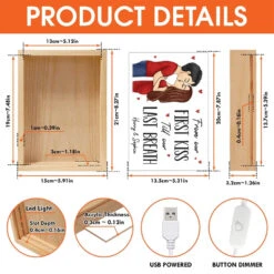 From First Kiss Till Our Last Breath - Couple Personalized Custom Frame Light Box - Gift For Husband Wife, Anniversary 11 From First Kiss Till Our Last Breath - Couple Personalized Custom Frame Light Box - Gift For Husband Wife, Anniversary -Pawfect House Store 676a6bb6cc11b