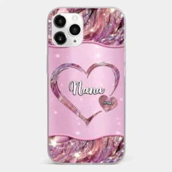 A Garden Of Love Grows In A Grandmother's Heart - Family Personalized Custom Faux Jewelry Effect Printed Clear Phone Case - Gift For Mom, Grandma 27 A Garden Of Love Grows In A Grandmother's Heart - Family Personalized Custom Faux Jewelry Effect Printed Clear Phone Case - Gift For Mom, Grandma -Pawfect House Store 676a733776a8e d341b230 f801 4d83 80a4 e2d338d2e2a3