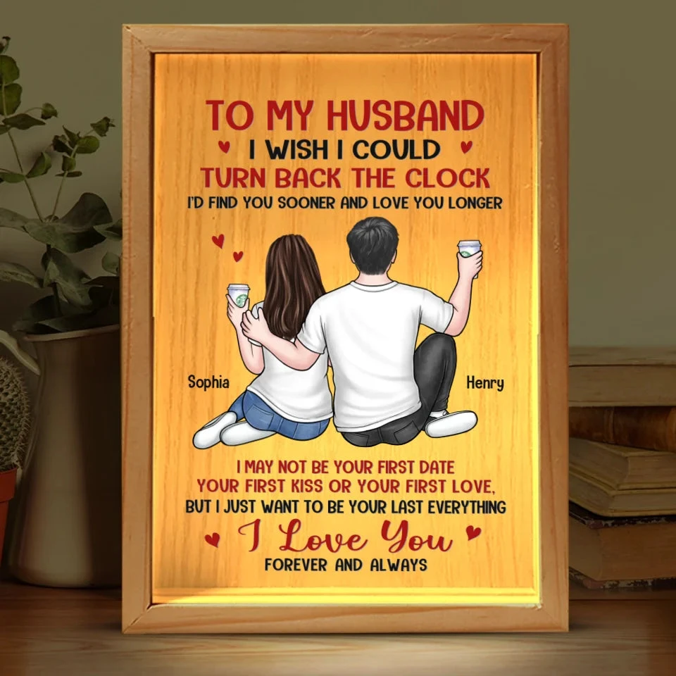 I'd Find You Sooner And Love You Longer - Couple Personalized Custom Frame Light Box - Gift For Husband Wife, Anniversary 2 I'd Find You Sooner And Love You Longer - Couple Personalized Custom Frame Light Box - Gift For Husband Wife, Anniversary - Image 2