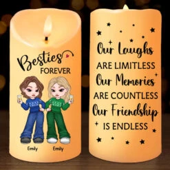 Life Is A Party, And You’re My Favorite Guest - Bestie Personalized Custom LED Candle - Christmas Gift For Best Friends, BFF, Sisters -Pawfect House Store 676a7d9f0bc0a