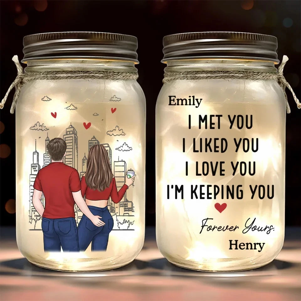 You’re Not Just My Everything, You’re My Forever - Couple Personalized Custom Mason Jar Light - Gift For Couple, Husband Wife, Anniversary 1 You’re Not Just My Everything, You’re My Forever - Couple Personalized Custom Mason Jar Light - Gift For Couple, Husband Wife, Anniversary