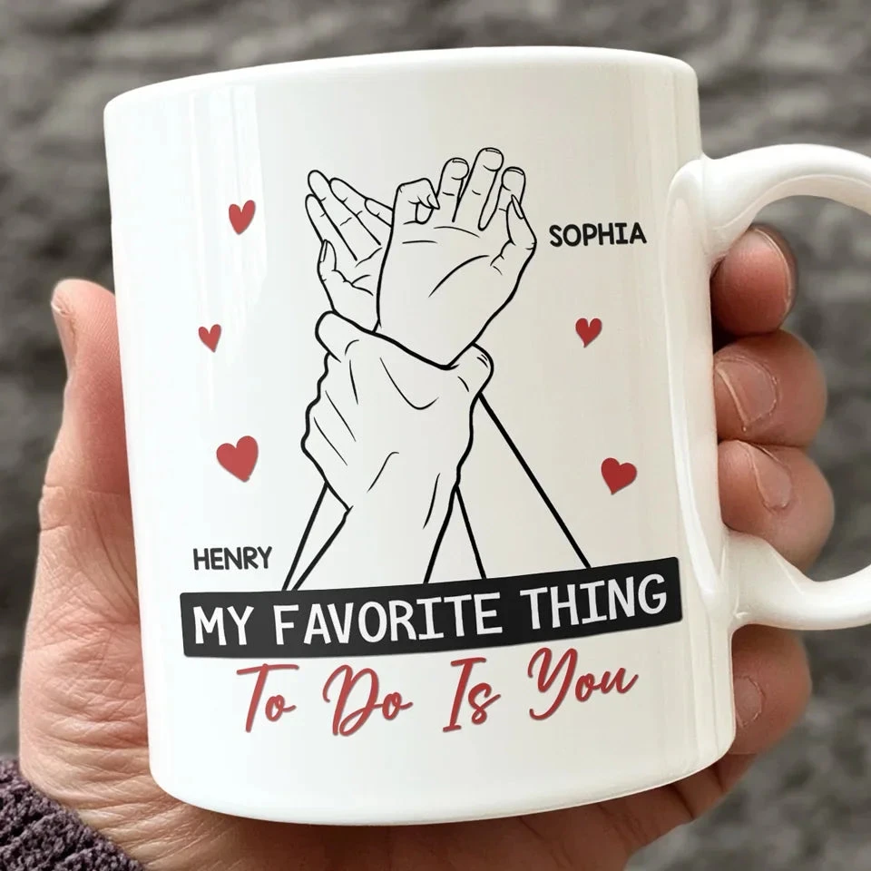 My Perfect Day Starts And Ends With You - Couple Personalized Custom Mug - Gift For Husband Wife, Anniversary 1 My Perfect Day Starts And Ends With You - Couple Personalized Custom Mug - Gift For Husband Wife, Anniversary