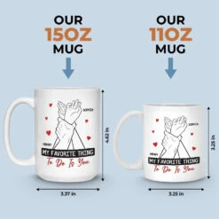 My Perfect Day Starts And Ends With You - Couple Personalized Custom Mug - Gift For Husband Wife, Anniversary 9 My Perfect Day Starts And Ends With You - Couple Personalized Custom Mug - Gift For Husband Wife, Anniversary -Pawfect House Store 676b7f6e814be