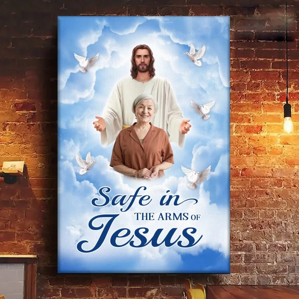 Custom Photo I Have You In My Heart - Memorial Personalized Custom Vertical Canvas - Sympathy Gift For Family Members 2 Custom Photo I Have You In My Heart - Memorial Personalized Custom Vertical Canvas - Sympathy Gift For Family Members - Image 2