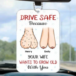 You Are My Favorite Adventure - Couple Personalized Custom Car Ornament - Acrylic Custom Shaped - Gift For Husband Wife, Anniversary