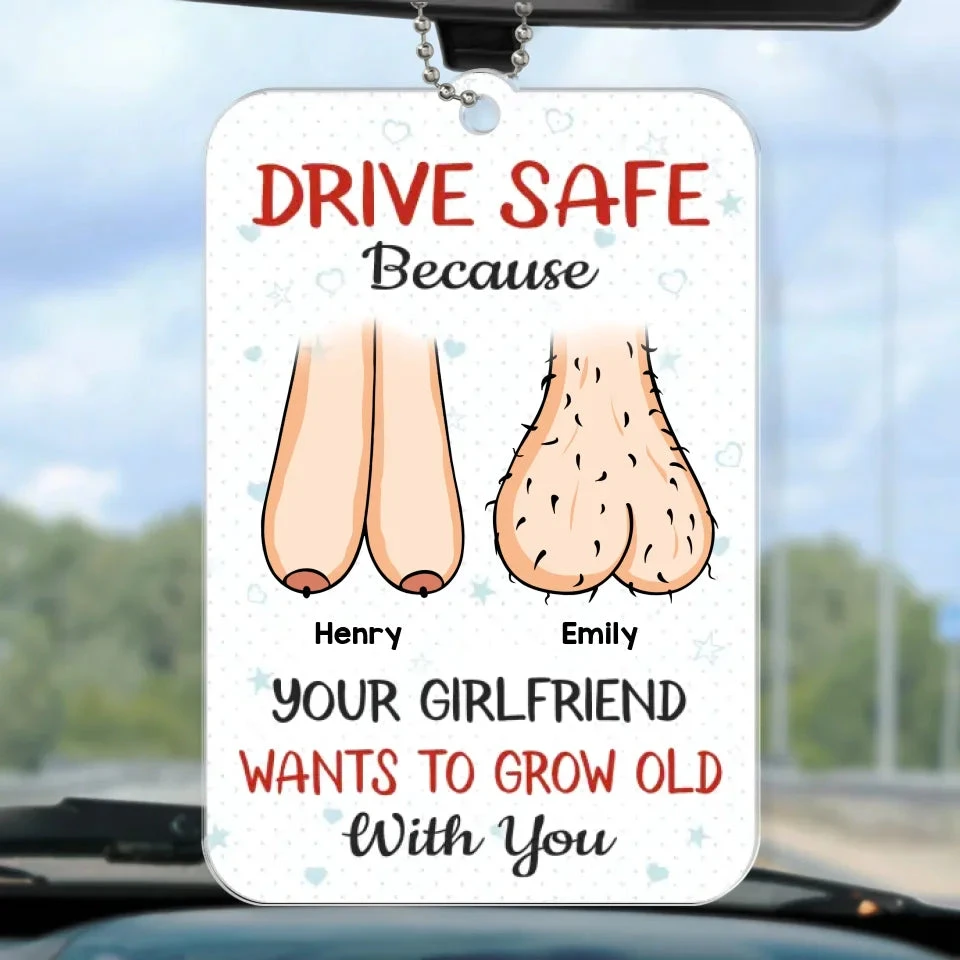 You Are My Favorite Adventure - Couple Personalized Custom Car Ornament - Acrylic Custom Shaped - Gift For Husband Wife, Anniversary 2 You Are My Favorite Adventure - Couple Personalized Custom Car Ornament - Acrylic Custom Shaped - Gift For Husband Wife, Anniversary - Image 2