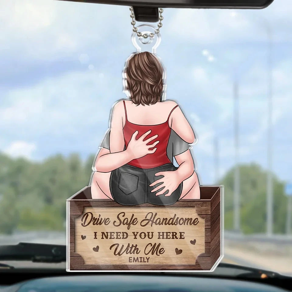 Be Mindful On The Road, You’re My Everything - Couple Personalized Custom Car Ornament - Acrylic Custom Shaped - Gift For Husband Wife, Anniversary 1 Be Mindful On The Road, You’re My Everything - Couple Personalized Custom Car Ornament - Acrylic Custom Shaped - Gift For Husband Wife, Anniversary