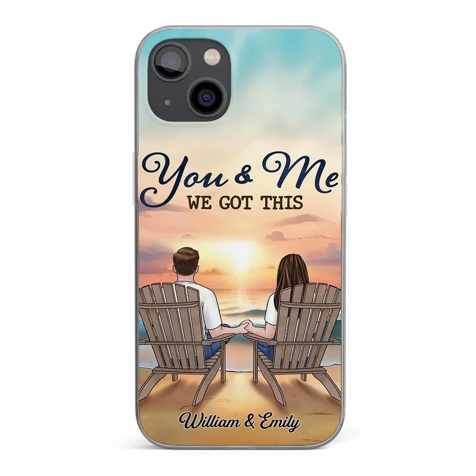 When It’s You And Me, Nothing Else Matters - Couple Personalized Custom Clear Phone Case - Gift For Husband Wife, Anniversary 1 When It’s You And Me, Nothing Else Matters - Couple Personalized Custom Clear Phone Case - Gift For Husband Wife, Anniversary