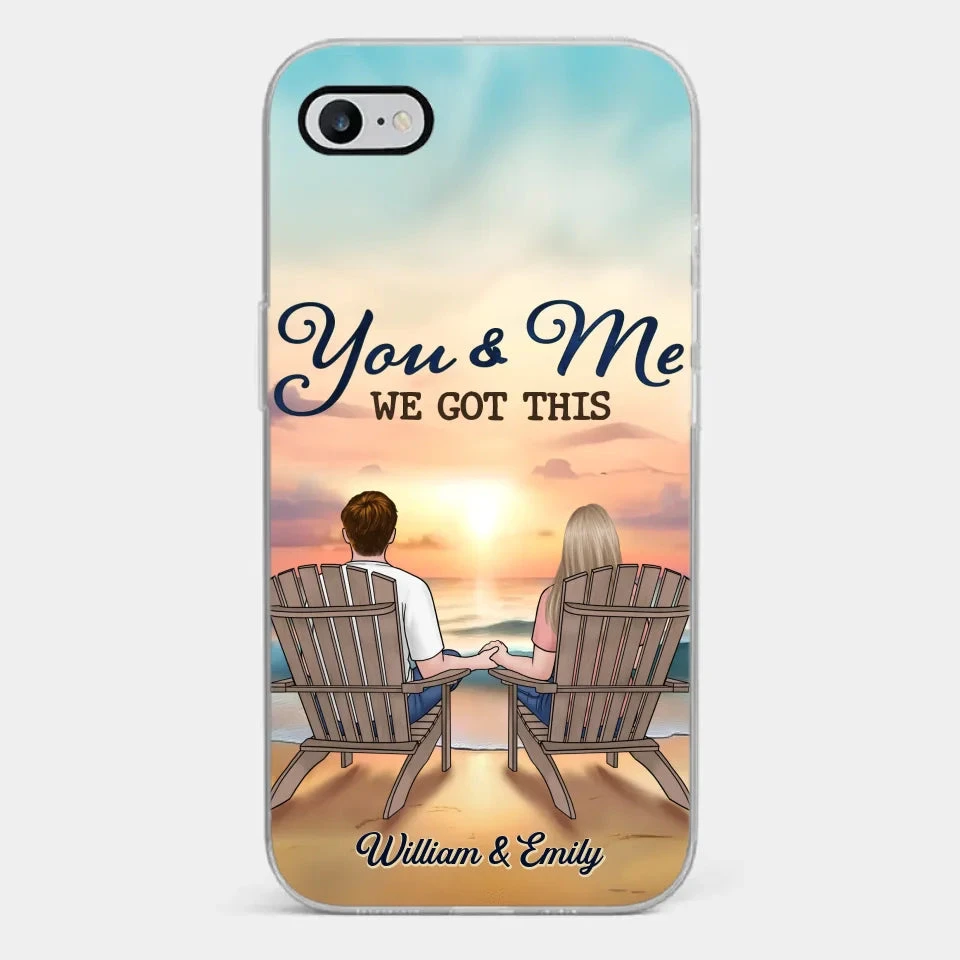 When It’s You And Me, Nothing Else Matters - Couple Personalized Custom Clear Phone Case - Gift For Husband Wife, Anniversary 2 When It’s You And Me, Nothing Else Matters - Couple Personalized Custom Clear Phone Case - Gift For Husband Wife, Anniversary - Image 2