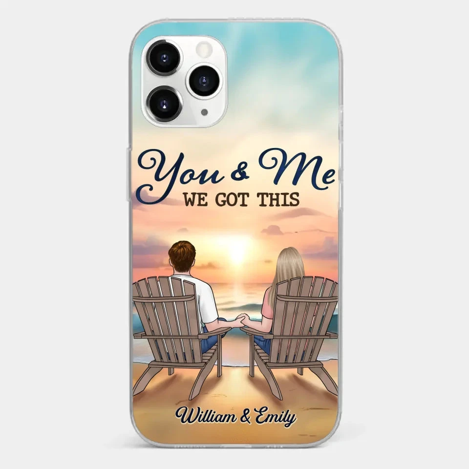 When It’s You And Me, Nothing Else Matters - Couple Personalized Custom Clear Phone Case - Gift For Husband Wife, Anniversary 8 When It’s You And Me, Nothing Else Matters - Couple Personalized Custom Clear Phone Case - Gift For Husband Wife, Anniversary - Image 8