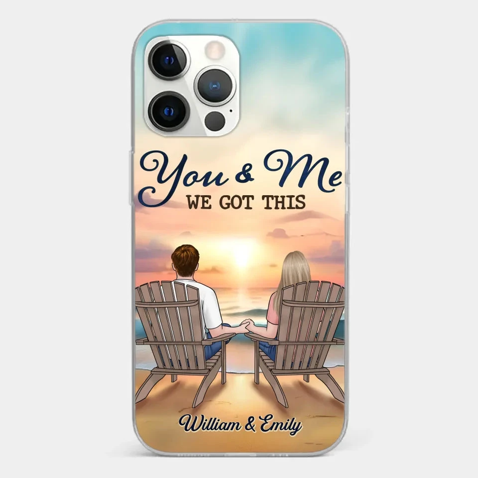 When It’s You And Me, Nothing Else Matters - Couple Personalized Custom Clear Phone Case - Gift For Husband Wife, Anniversary 12 When It’s You And Me, Nothing Else Matters - Couple Personalized Custom Clear Phone Case - Gift For Husband Wife, Anniversary - Image 12