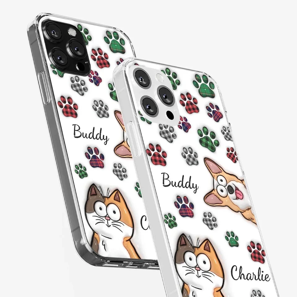 Life Would Be Ruff Without You - Dog & Cat Personalized Custom 3D Inflated Effect Printed Clear Phone Case - Gift For Pet Owners, Pet Lovers 5 Life Would Be Ruff Without You - Dog & Cat Personalized Custom 3D Inflated Effect Printed Clear Phone Case - Gift For Pet Owners, Pet Lovers - Image 5