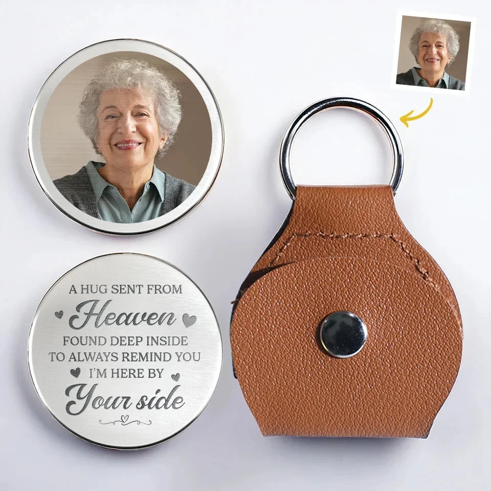 Custom Photo Your Love Is Our Eternal Memory - Memorial Personalized Custom Pocket Hug - Sympathy Gift For Family Members 1 Custom Photo Your Love Is Our Eternal Memory - Memorial Personalized Custom Pocket Hug - Sympathy Gift For Family Members