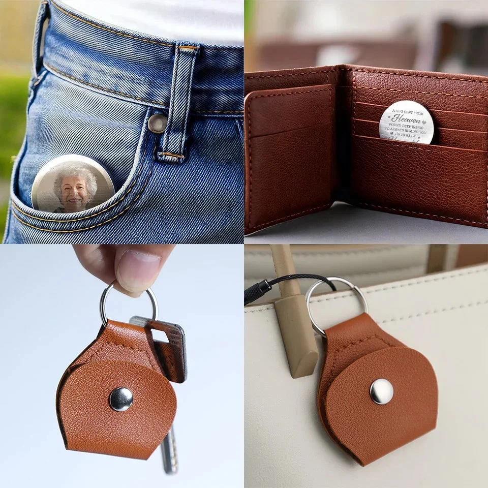 Custom Photo Your Love Is Our Eternal Memory - Memorial Personalized Custom Pocket Hug - Sympathy Gift For Family Members 5 Custom Photo Your Love Is Our Eternal Memory - Memorial Personalized Custom Pocket Hug - Sympathy Gift For Family Members - Image 5