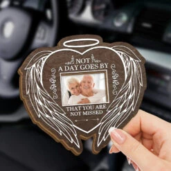 Custom Photo Always On Our Minds Forever In Our Hearts - Memorial Personalized Custom Car Visor Clip - Sympathy Gift For Family Members 6 Custom Photo Always On Our Minds Forever In Our Hearts - Memorial Personalized Custom Car Visor Clip - Sympathy Gift For Family Members -Pawfect House Store 676e03687672d